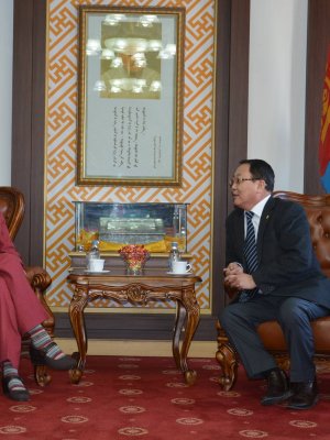 Элчин сайдыг хүлээн авч уулзлаа