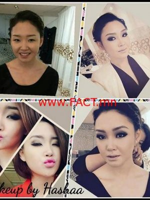 Үүлэн үст Б.Мишээлийн будаггүй царай