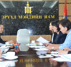 ЭМ-ийн сайд А.Цогцэцэг Японы олон улсын хамтын ажиллагааны байгууллага Жайкагийн төлөөлөлтэй уулзав