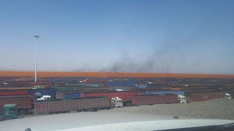 Нүүрс тээвэр Хятадын Ганцмод боомтод гацаж, эмх замбараагүй байдал үүсчээ