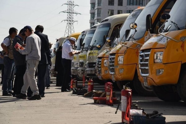СУРГУУЛЬ, ЦЭЦЭРЛЭГИЙН “ХҮҮХДИЙН АВТОБУС”-НД ҮЗЛЭГ ШАЛГАЛТ ХИЙНЭ