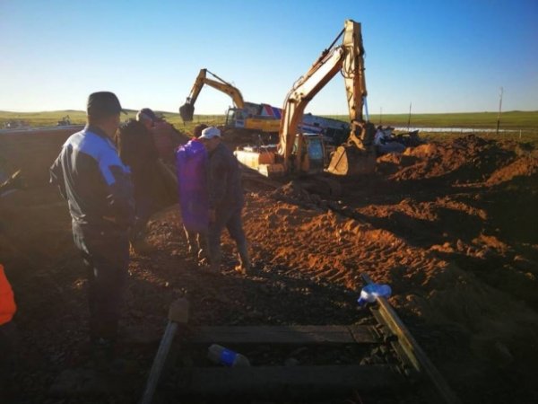 Төмөр замыг сэргээн засварлаж дууслаа