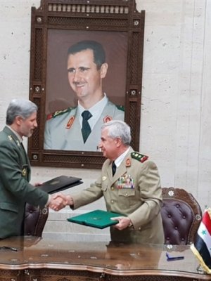 Иран, Сири цэргийн хамтын ажиллагааны гэрээ байгуулжээ