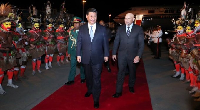 Ши Жиньпин Папуа Шинэ Гвиней улсад хийх төрийн айлчлалаа эхлүүллээ