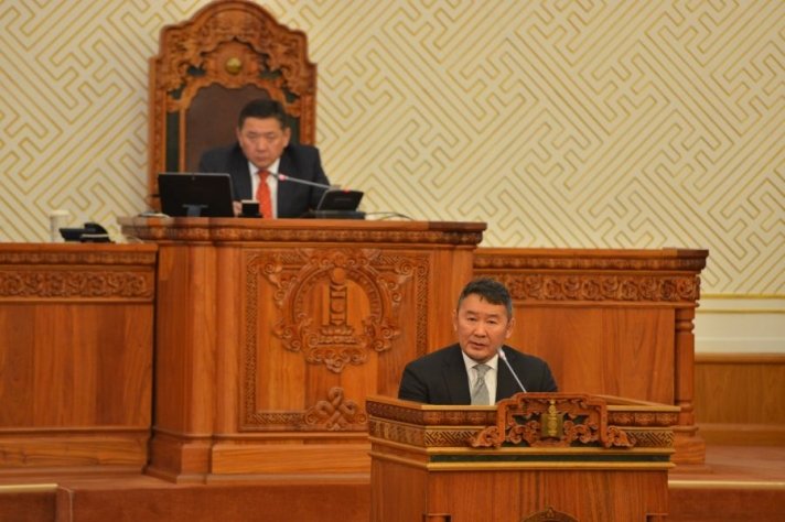 Ерөнхийлөгч Х.Баттулга УИХ-ын чуулганы нэгдсэн хуралдаанд хаалттай мэдээлэл хийнэ