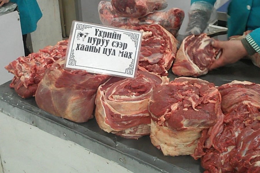 Үхрийн мах хамгийн өндөр үнэ буюу 12 мянган төгрөгөөр худалдаалагдаж байна