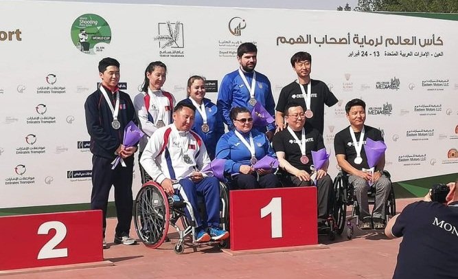 Пара буудлагын баг тамирчид Дэлхийн цомын АШТ-ээс мөнгөн медаль хүртлээ