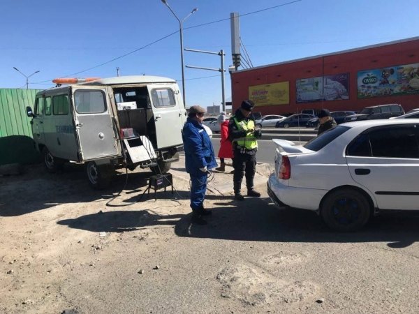 Автомашины бүрэн бүтэн байдалд хяналт тавих шалгалт явагдаж байна