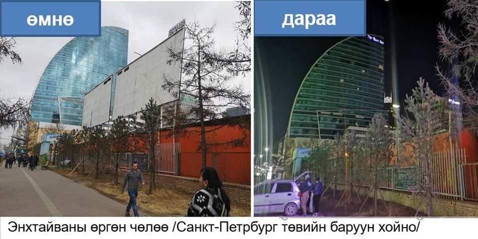 Зөвшөөрөлгүй болон журам зөрчсөн 10 гаруй сурталчилгааны самбарыг буулгалаа