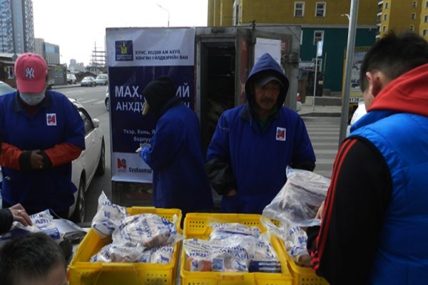 Маргааш болох өргөтгөсөн худалдааны үеэр нэг кг хонины махыг 6000 төгрөгөөр худалдаална