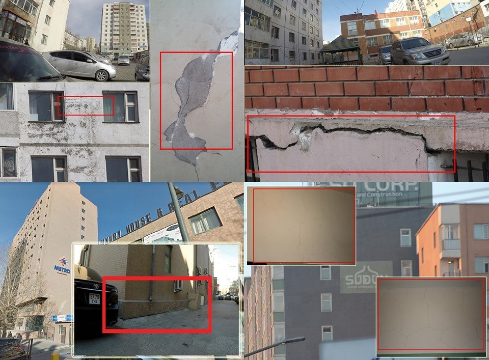 SOS:Улаанбаатарын барилгуудын 80-90 хувь цуурч эхлээд байна
