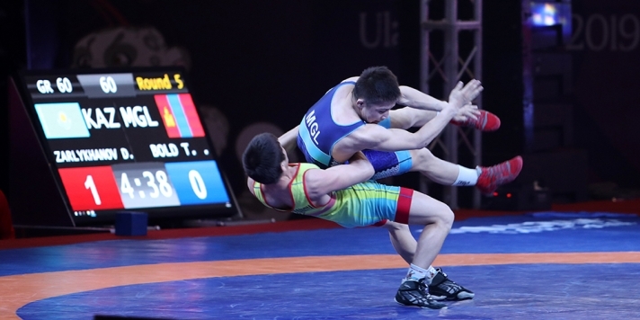 Монгол бөхчүүд эхний аравт эрэмбэтэй