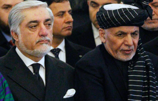 Афганистаны Ерөнхийлөгч болон түүний гол өрсөлдөгч хамтран ажиллах гэрээнд гарын үсэг зурав