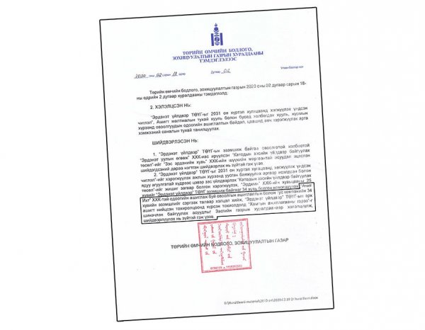 П.Цагаан “Ачит Ихт”-ийнхээ 34 хувийг “Эрдэнэт үйлдвэр”-т шилжүүлэх үү, гэдийх үү