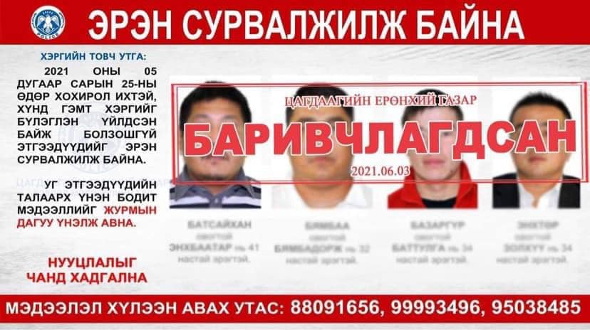 ХХБ-наас мөнгө залилсан этгээдүүд БҮГД баригдлаа