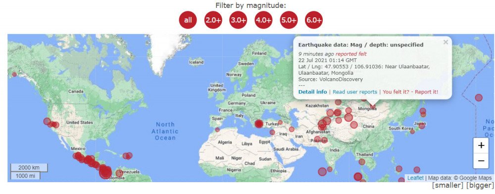 Сэлэнгэ аймагт болсон 5,2 магнитудын газар хөдлөлт Улаанбаатарт мэдрэгдлээ