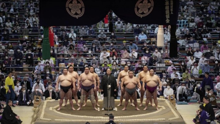 Харү башёгийн эхний өдөр Тэрүнофүжи Г.Ган-Эрдэнэ, Хошёорюү СБямбасүрэнг давлаа