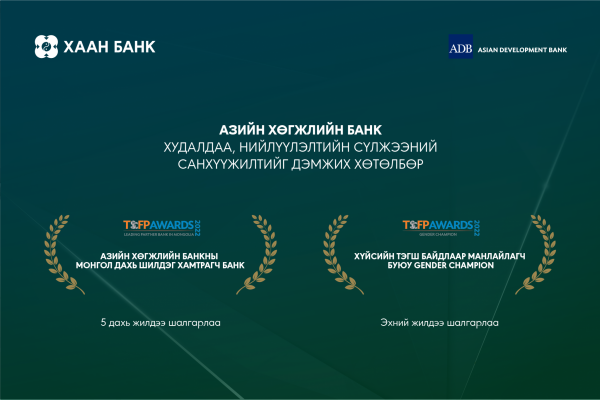 Шилдэг хамтрагч, Хүйсийн тэгш байдлаар манлайлагч банк
