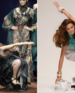 Загвар өмсөгчдийн факт Хөгжилтэй фото