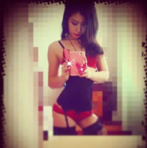 Секси Монгол охидын сельфи