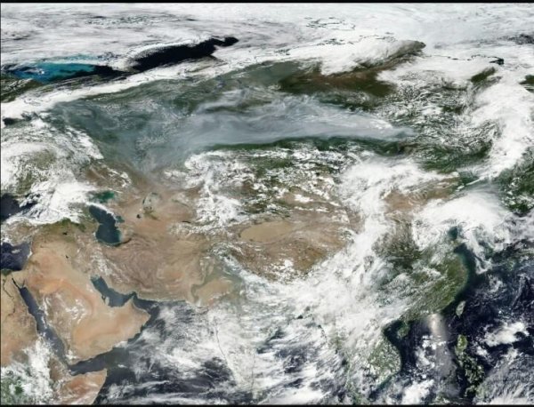 Сибирийн ой хөвч шатаж, Монгол улс утаан мананд бүрхэгдлээ