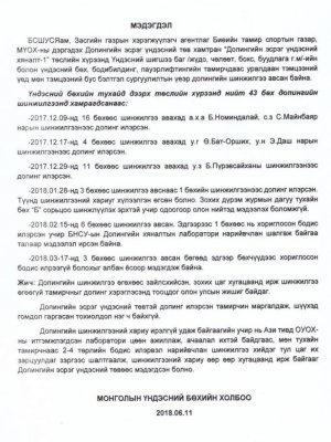 Ахин нэг бөхөөс сэргээш илэрчээ