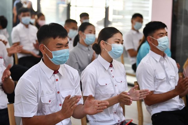 Өмнөговь аймгийн Цогтцэций суман дахь төмөр замын МСҮТ-ийн нээлт боллоо 