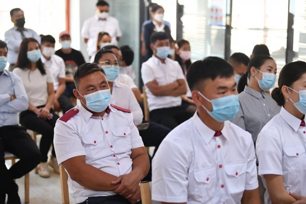 Өмнөговь аймгийн Цогтцэций суман дахь төмөр замын МСҮТ-ийн нээлт боллоо 